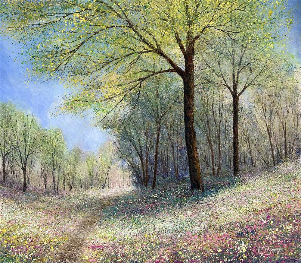 Chris Bourne - 'Clear Summer Skies' - Framed Original Art