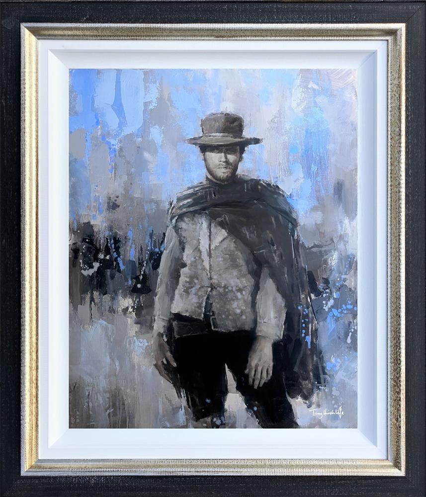 Tony Hinchliffe - 'Clint Eastwood' - Framed Original Artwork
