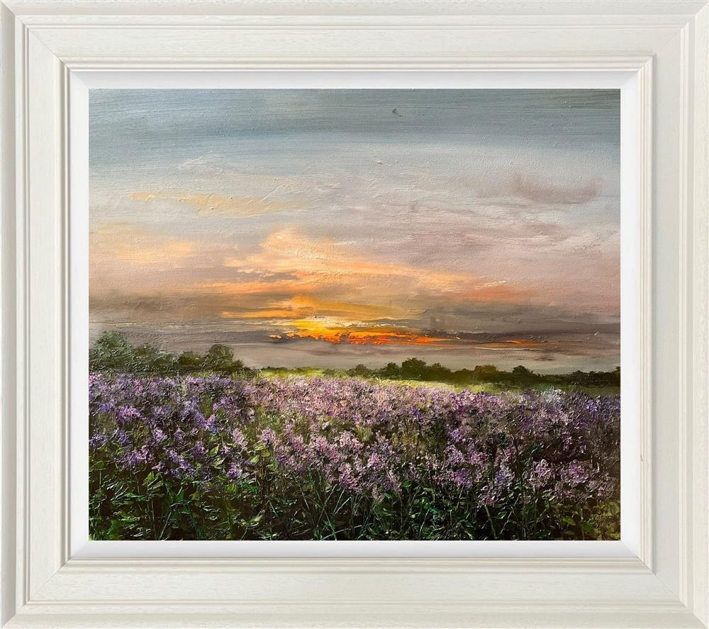 Kimberley Harris - 'Clouds Above The Countryside' - Framed Original Artwork