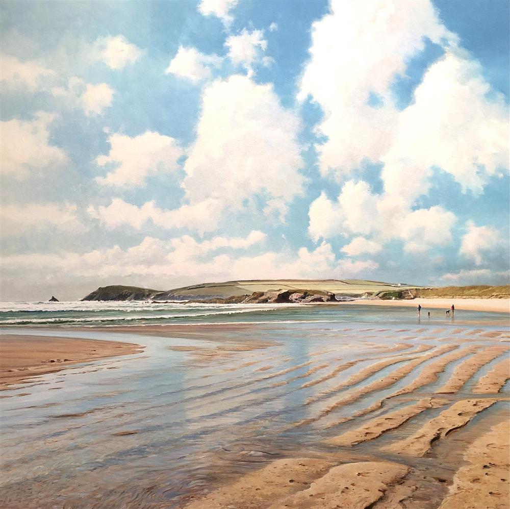 Duncan Palmar RSMA - 'Clouds And Reflections - Constantine' - Framed Original Art