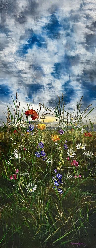 Kimberley Harris - 'Clouds Over The Wild' - Framed Original Art