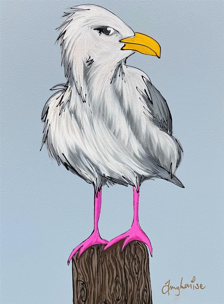 Amy Louise - 'Clyde' - Framed Original Art