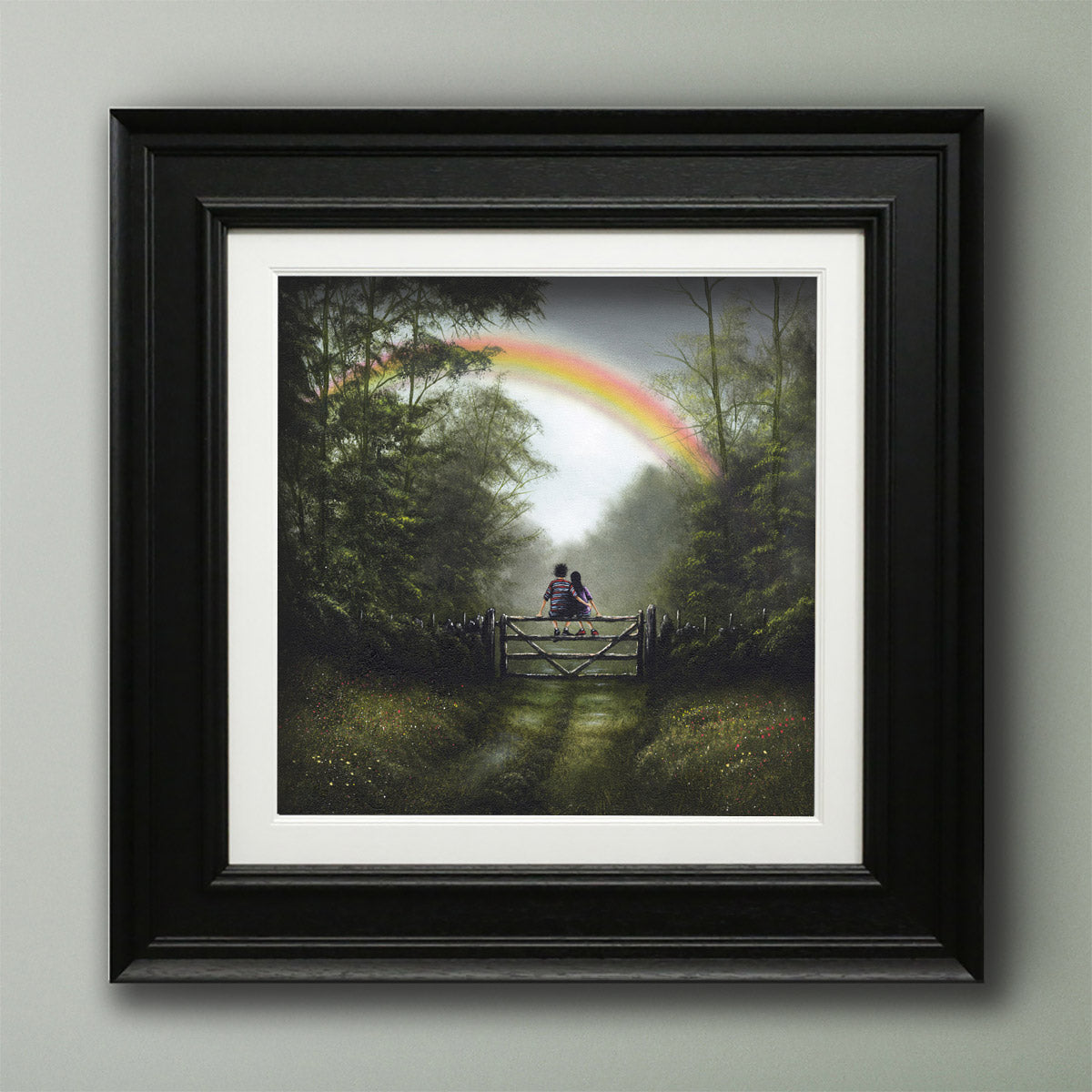 Danny Abrahams - 'A Moment Of Wonder' - Framed Original Art