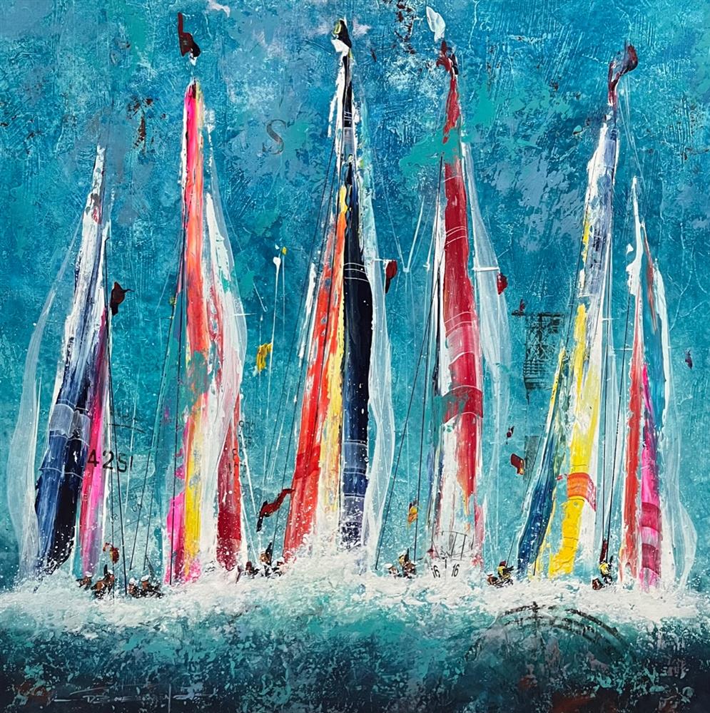 Dale Bowen - 'Coastal Adventures' - Framed Original Art