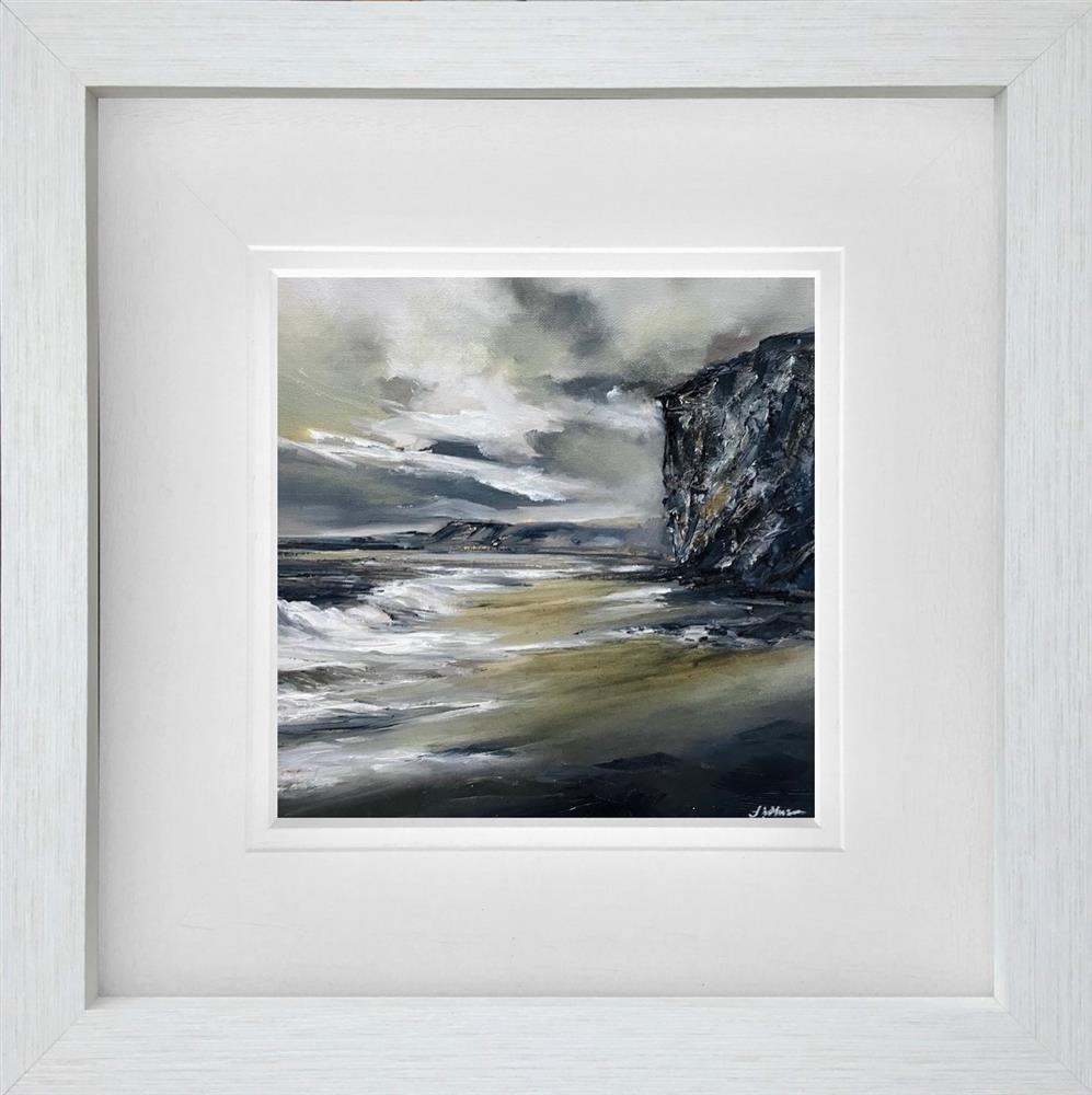 Alison Johnson - 'Coastline Reverie' - Framed Original Artwork