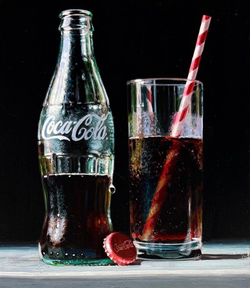 Tony Owens - 'Coca Cola' - Framed Original Artwork