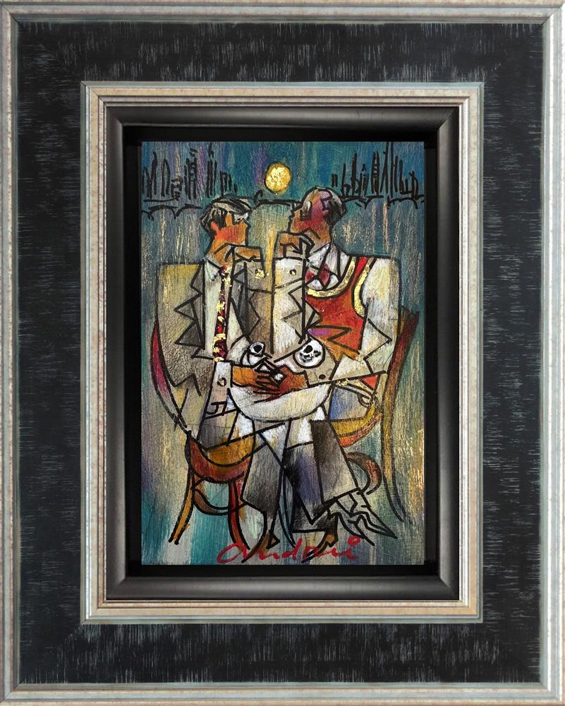 Andrei Protsouk - 'Coffee In NYC' - Framed Original Art