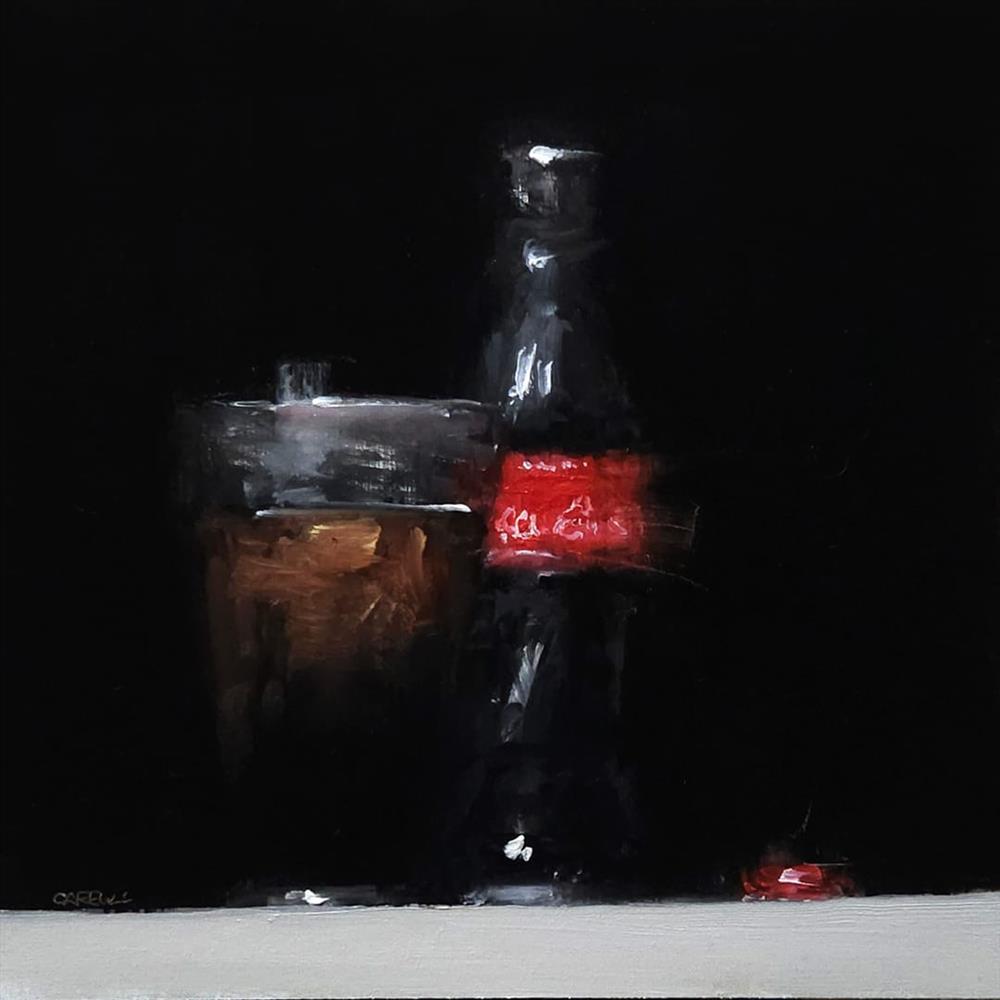 Neil Carroll - 'Coke And Bottle' - Framed Original Artwork