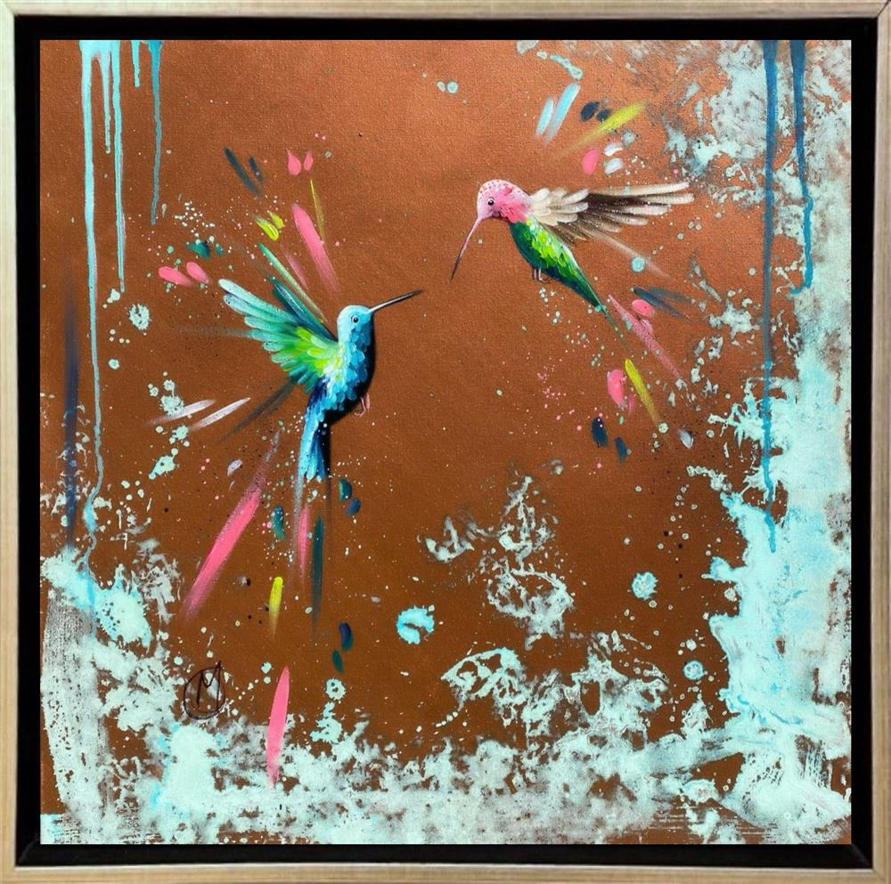 Mellisuga- 'Colour Commotion I' - Framed Original Artwork