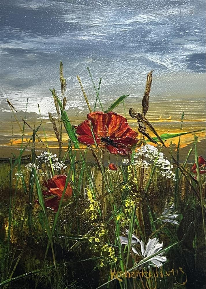 Kimberley Harris - 'Colours Carried By The Breeze' - Framed Original Art