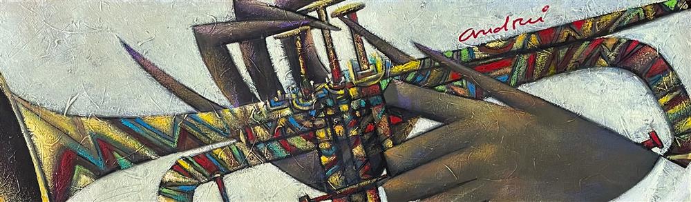 Andrei Protsouk - 'Colours Of Jazz' - Framed Original Art