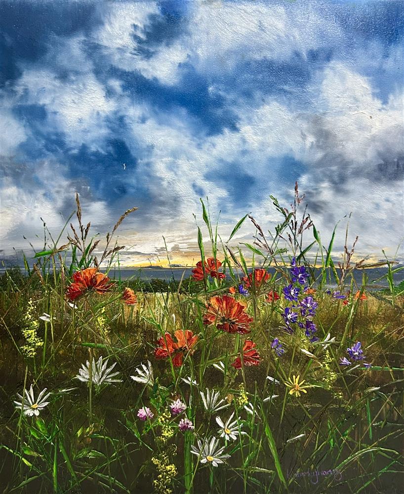 Kimberley Harris - 'Colours Of A Passing Day' - Framed Original Art