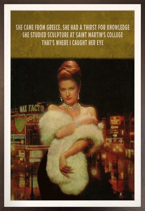 Linda Charles - 'Common People - Remastered' - Framed Original Artwork