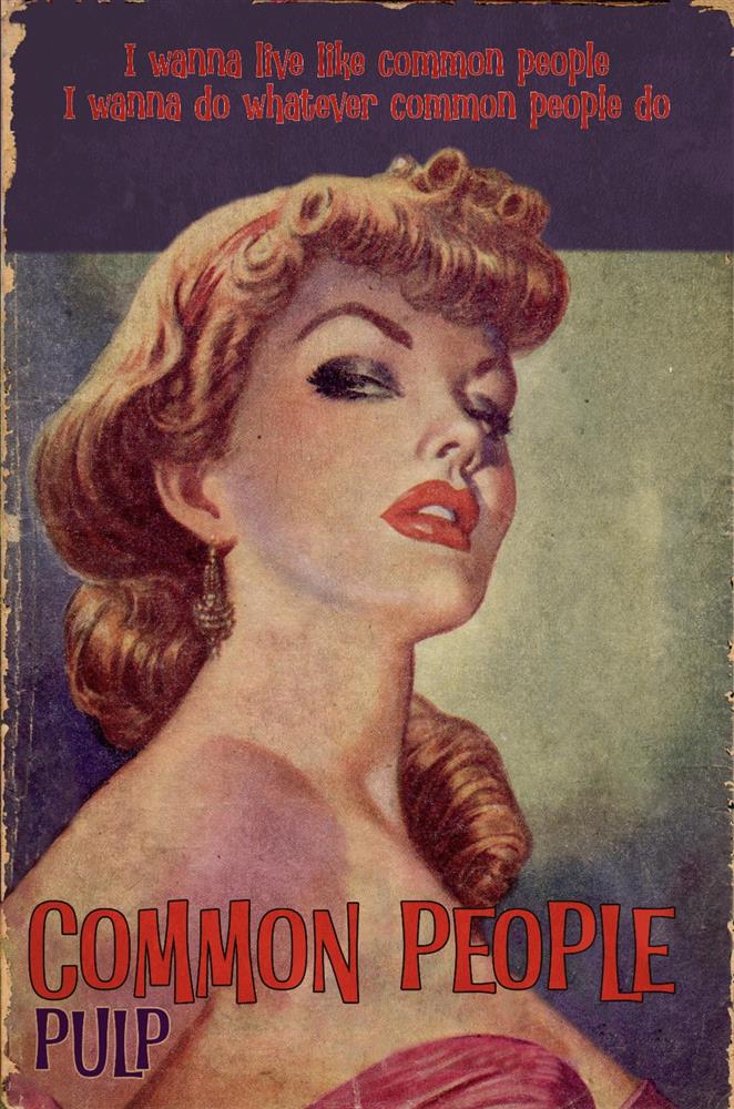 Linda Charles - 'Common People' - Framed Original Artwork