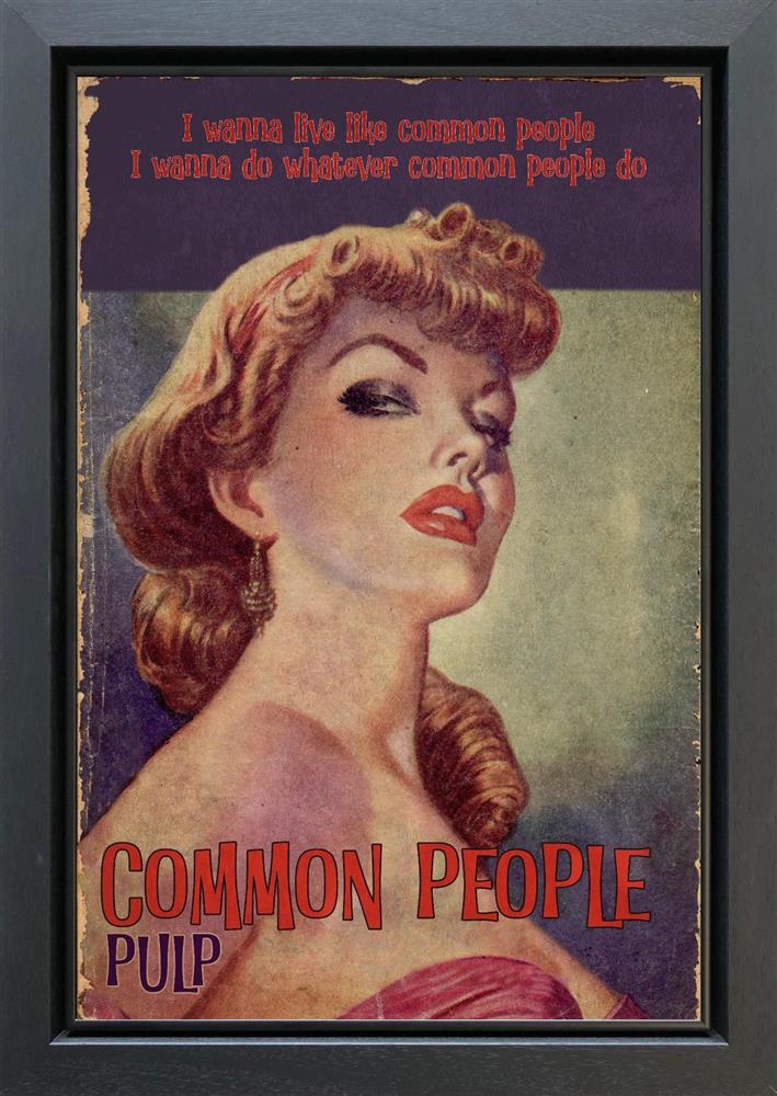 Linda Charles - 'Common People' - Framed Original Artwork