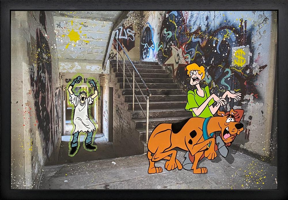 Inuka - 'Corridor Creep' - Framed Original Artwork