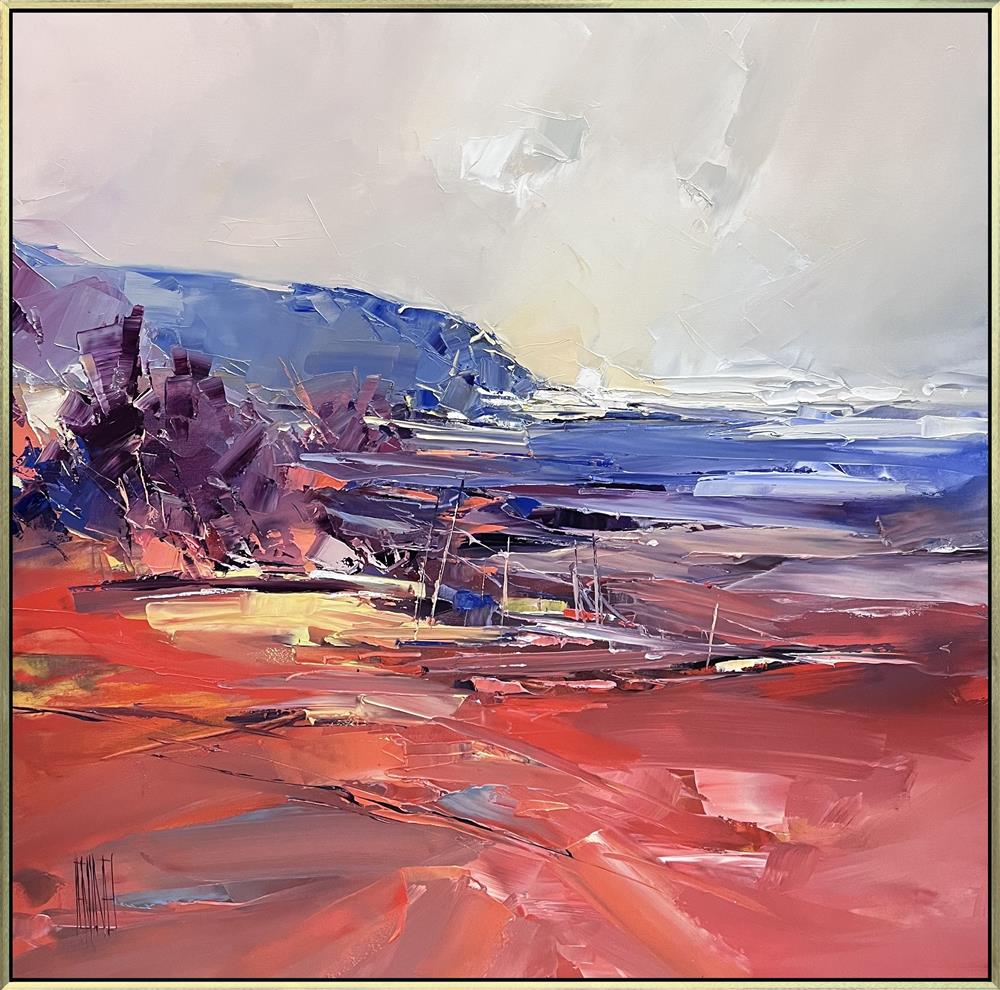 Hervé Lenouvel  'Cote De Granit Rose' - Framed Original Artwork
