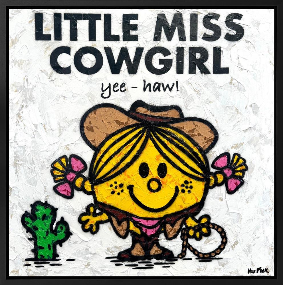 Hue Folk - 'Cowgirl - The Untold Stories' - Framed Original Art