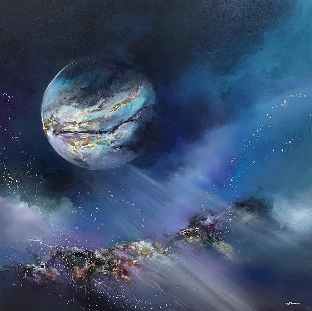 Alison Johnson - 'Cradle Of Light' - Framed Original Artwork