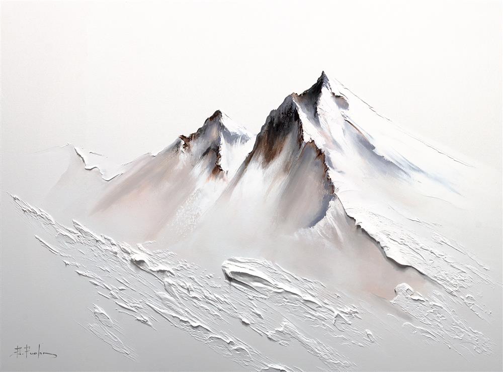 Bozhena Fuchs- 'Cradle Of Wind' - Framed Original Artwork