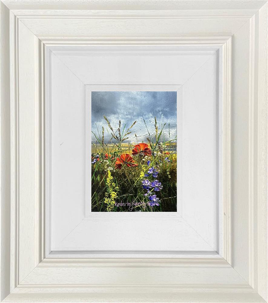 Kimberley Harris - 'Crimson Horizon' - Framed Original Artwork