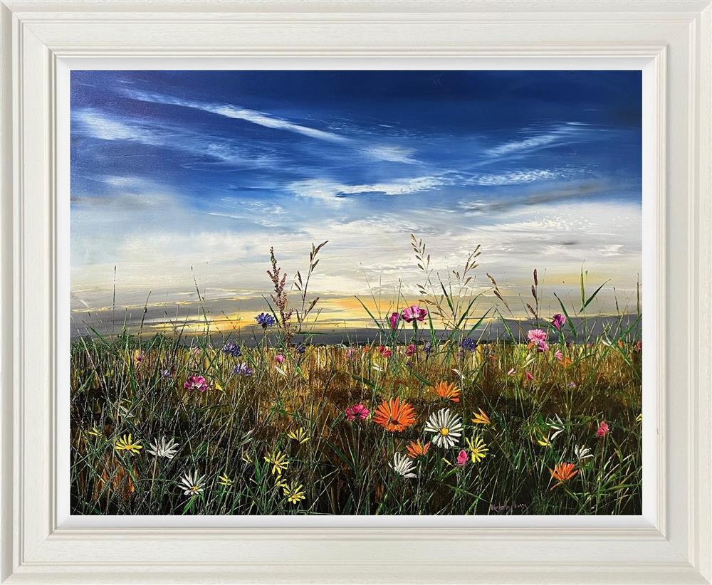 Kimberley Harris - 'Cross The Open Land' - Framed Original Art