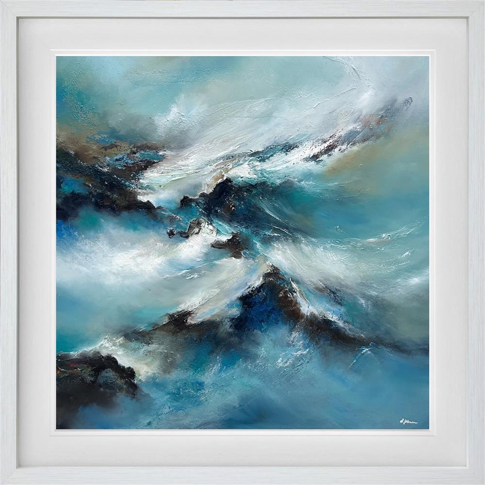 Alison Johnson - 'Crosscurrent' - Framed Original Artwork