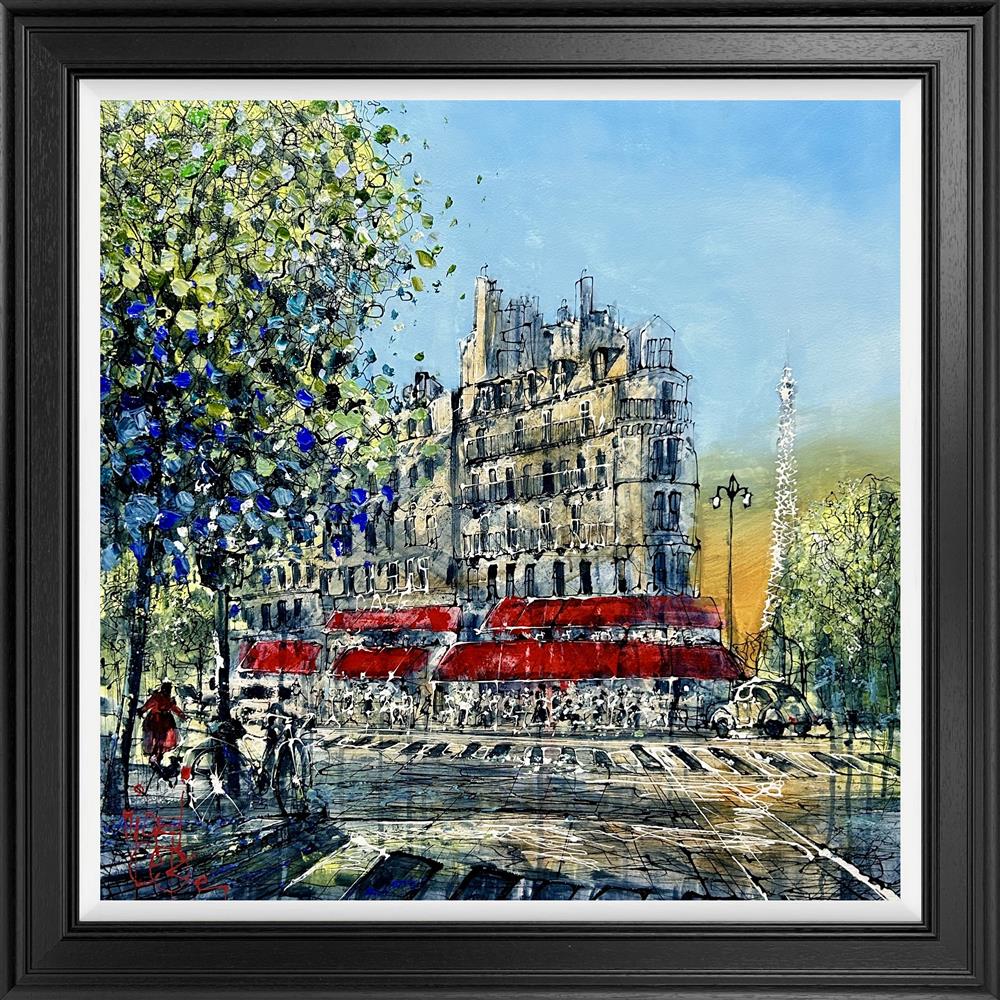 Nigel Cooke - 'Crossing Into Love' - Framed Original Artwork