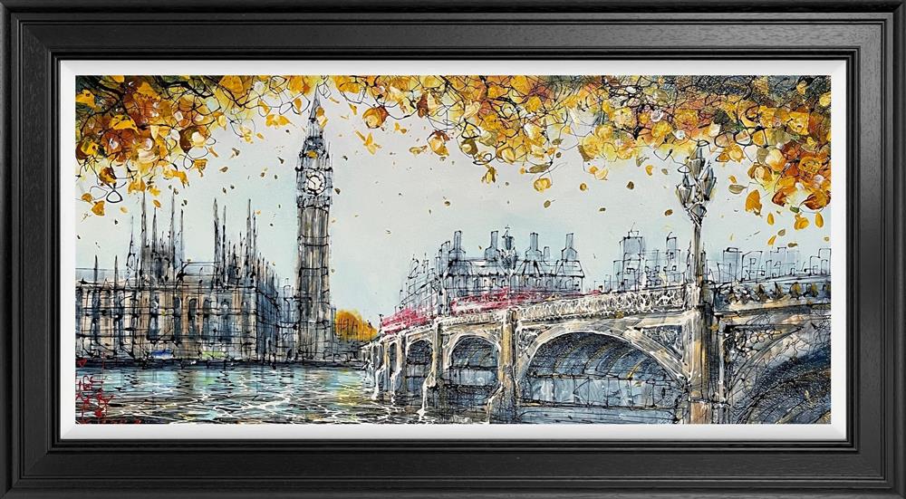 Nigel Cooke - 'Crossing Waters'  - Framed Original Artwork