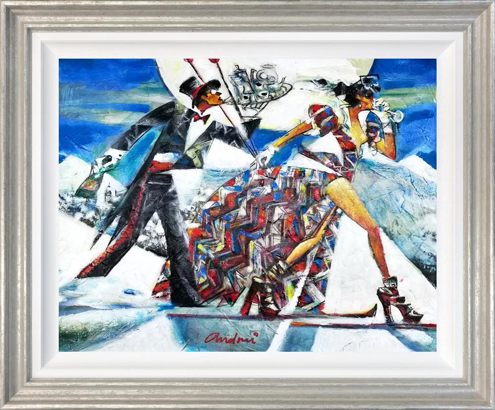 Andrei Protsouk - 'Crossing The Alps' - Framed Original Artwork