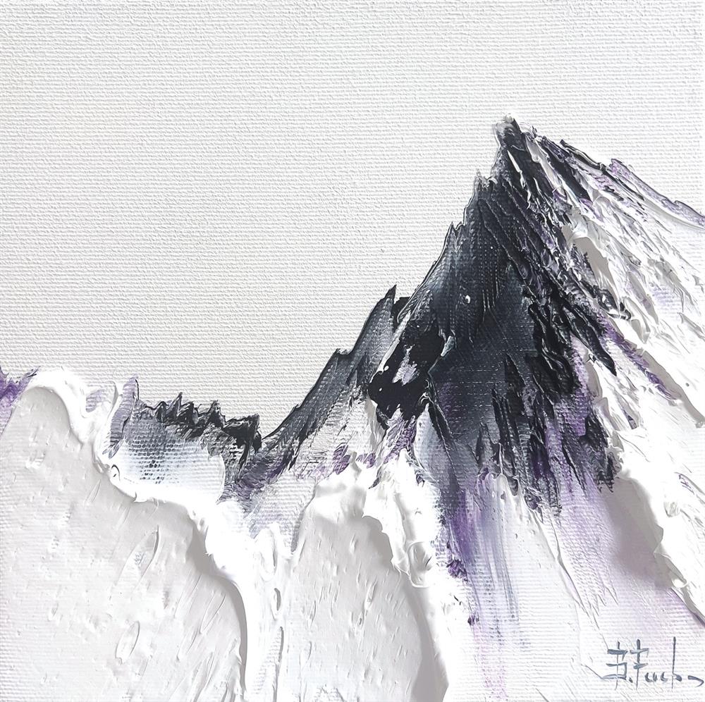 Bozhena Fuchs- 'Crown Of The Peak - Study' - Framed Original Artwork