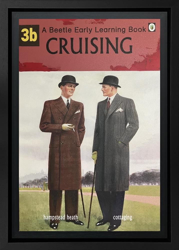 Linda Charles - 'Cruising' - The Beetle Early Learning Book - Framed Original Artwork