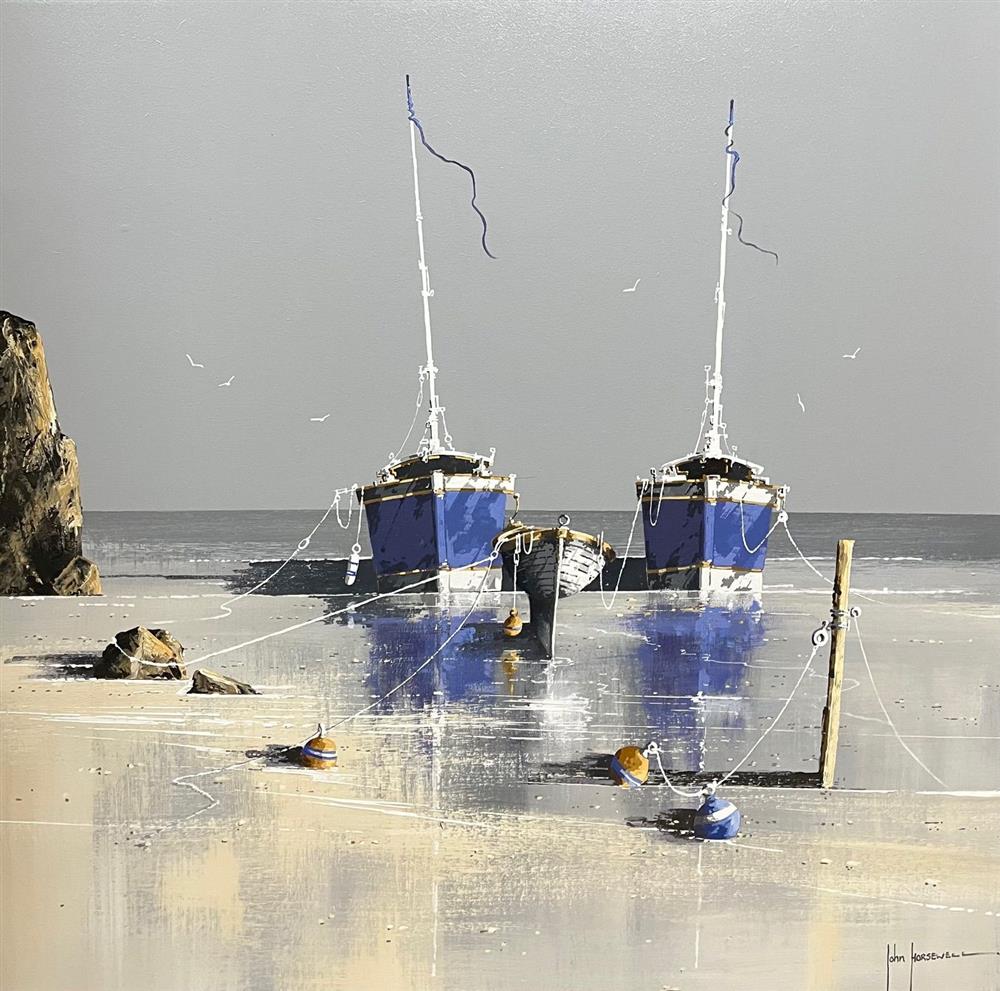 John Horsewell - 'Currents Of Solitude' - Framed Original Artwork