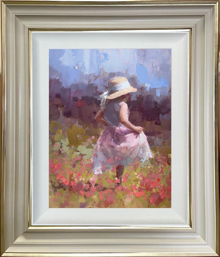 Tony Hinchliffe - 'Daisy Chain' - Framed Original Artwork