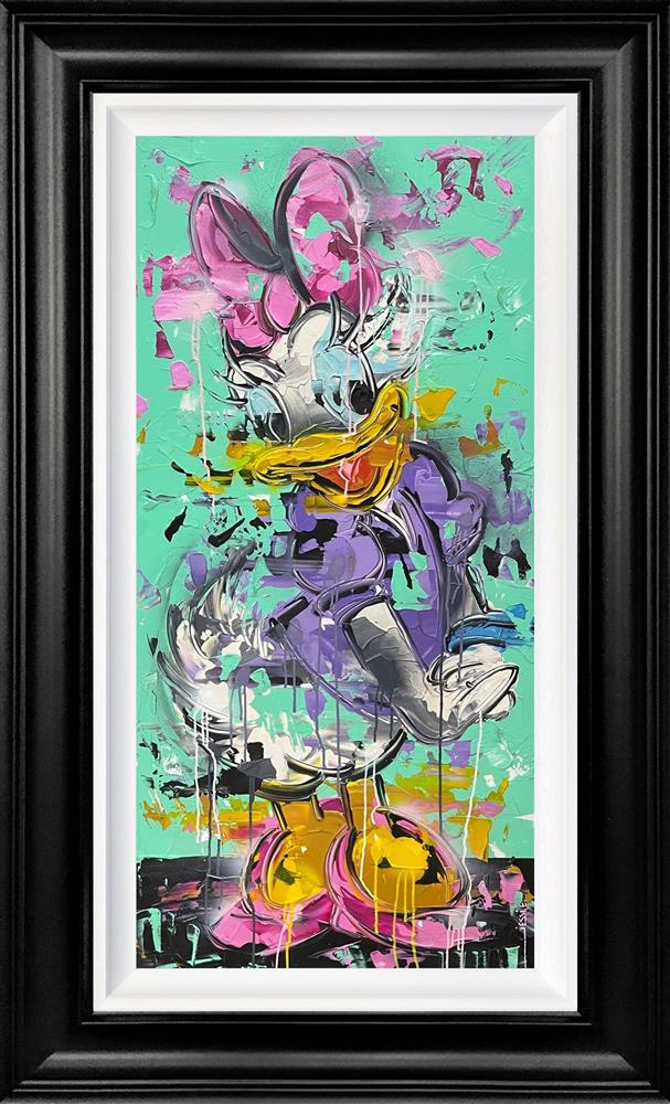 Jessie Foakes - 'Daisy Forever'  Framed Original Artwork