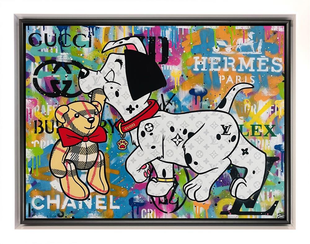 Emily Crook - 'Dalmation Day' - Framed Original Artwork