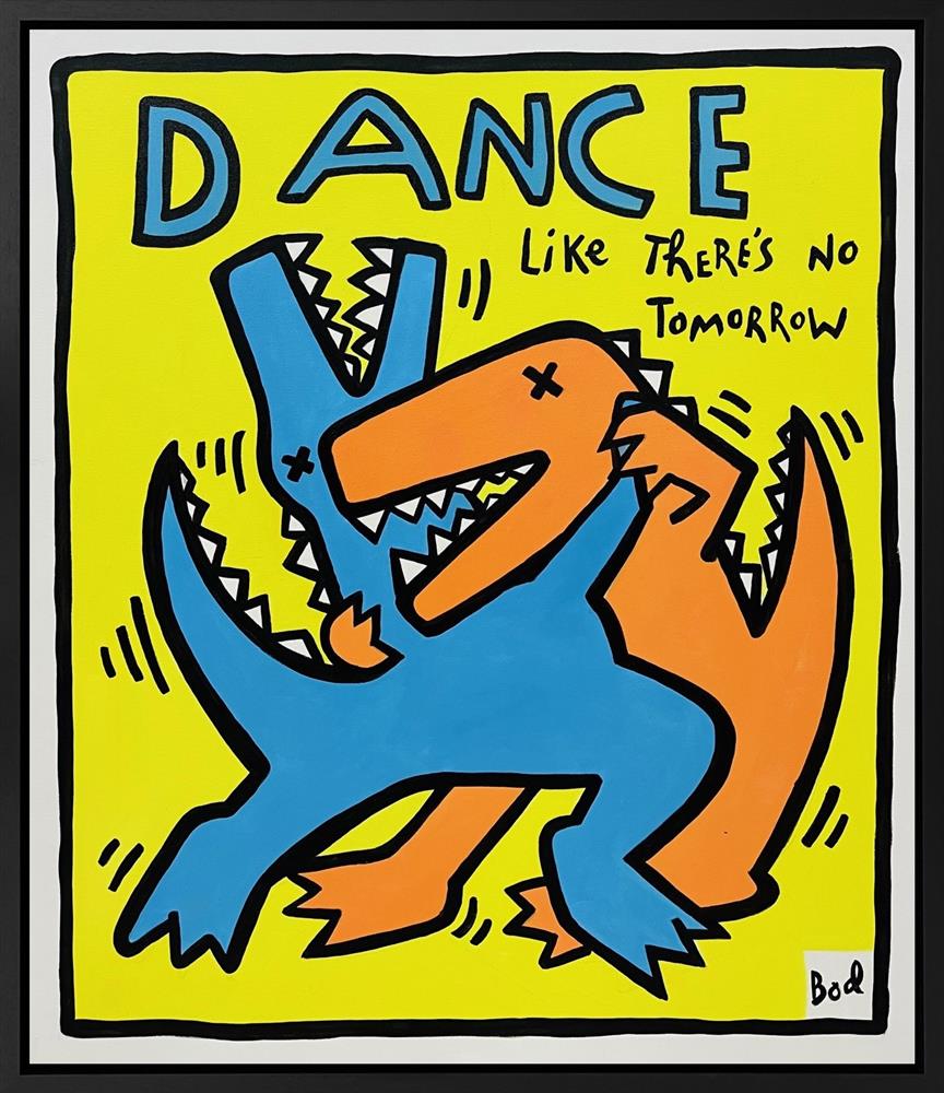 Michael Abrams - 'Dance - Bod Series' - Framed Original Artwork