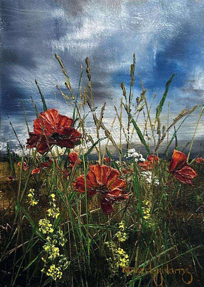 Kimberley Harris - 'Dance Of The Tall Stems' - Framed Original Art