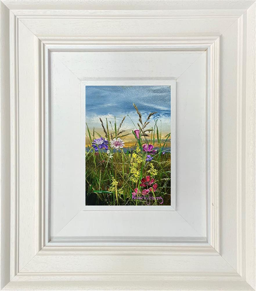 Kimberley Harris - 'Dances With Light - Miniature size' - Framed Original Art