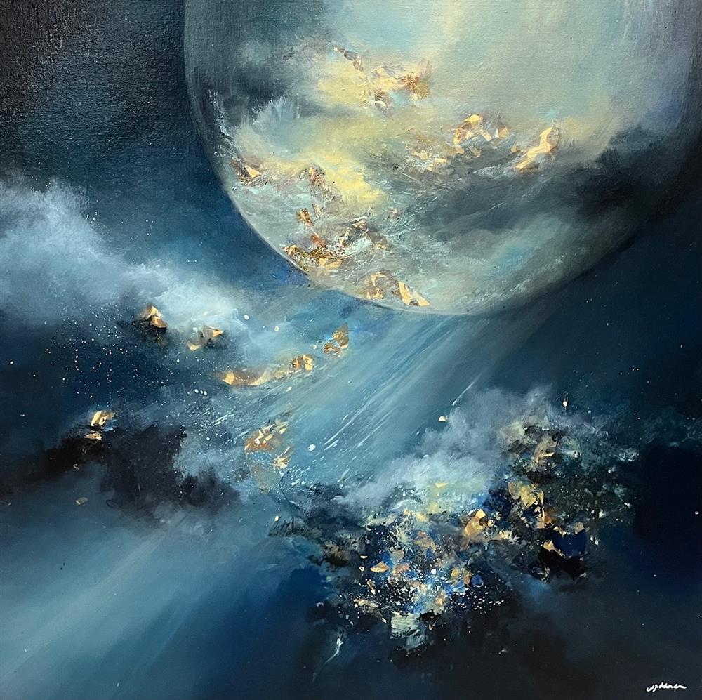 Alison Johnson - 'Dancing In The Moonlight' - Framed Original Artwork