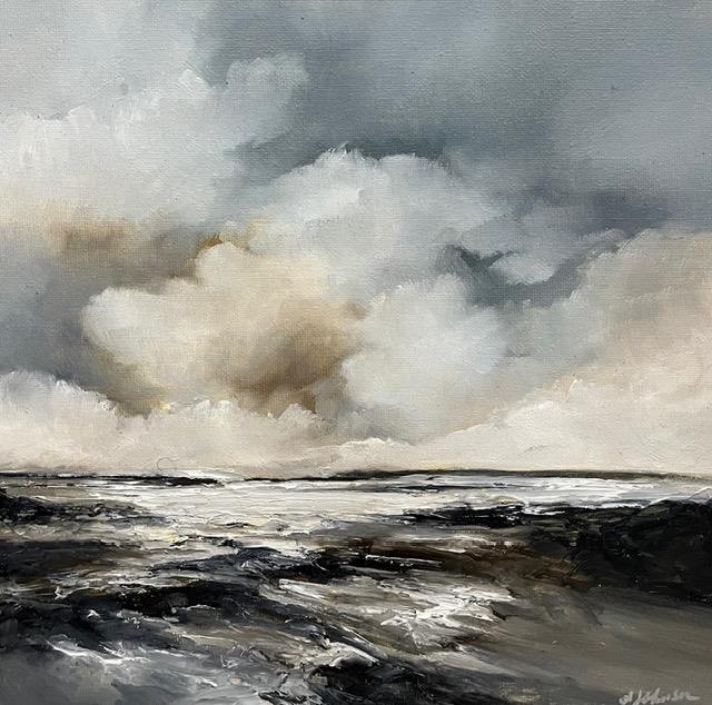 Alison Johnson - 'Dancing Shadows' - Framed Original Artwork