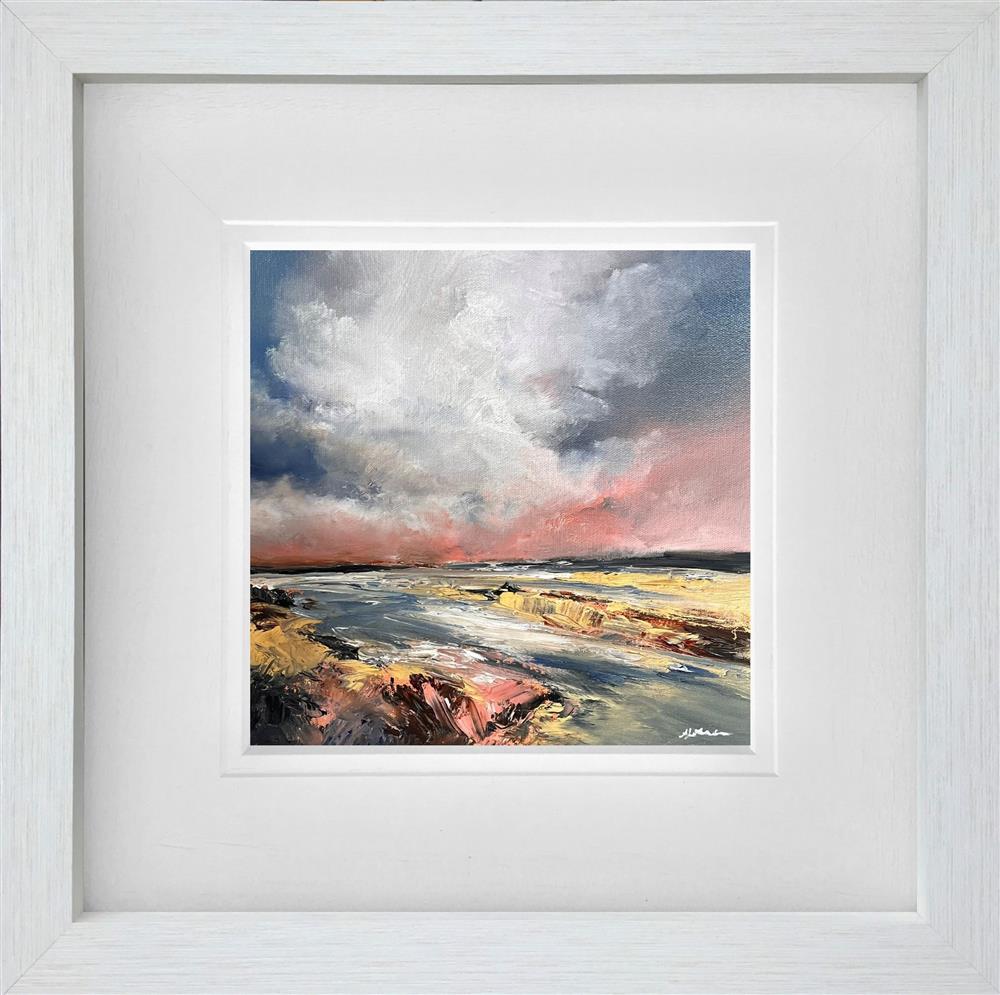 Alison Johnson - 'Dancing With The Distant Tide' - Framed Original Artwork