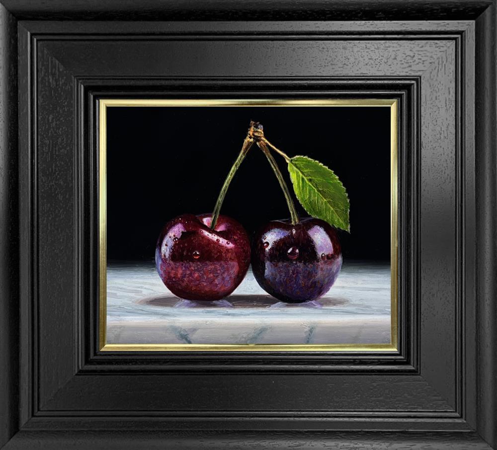 Tony Owens - 'Dark Cherry' - Framed Original Artwork