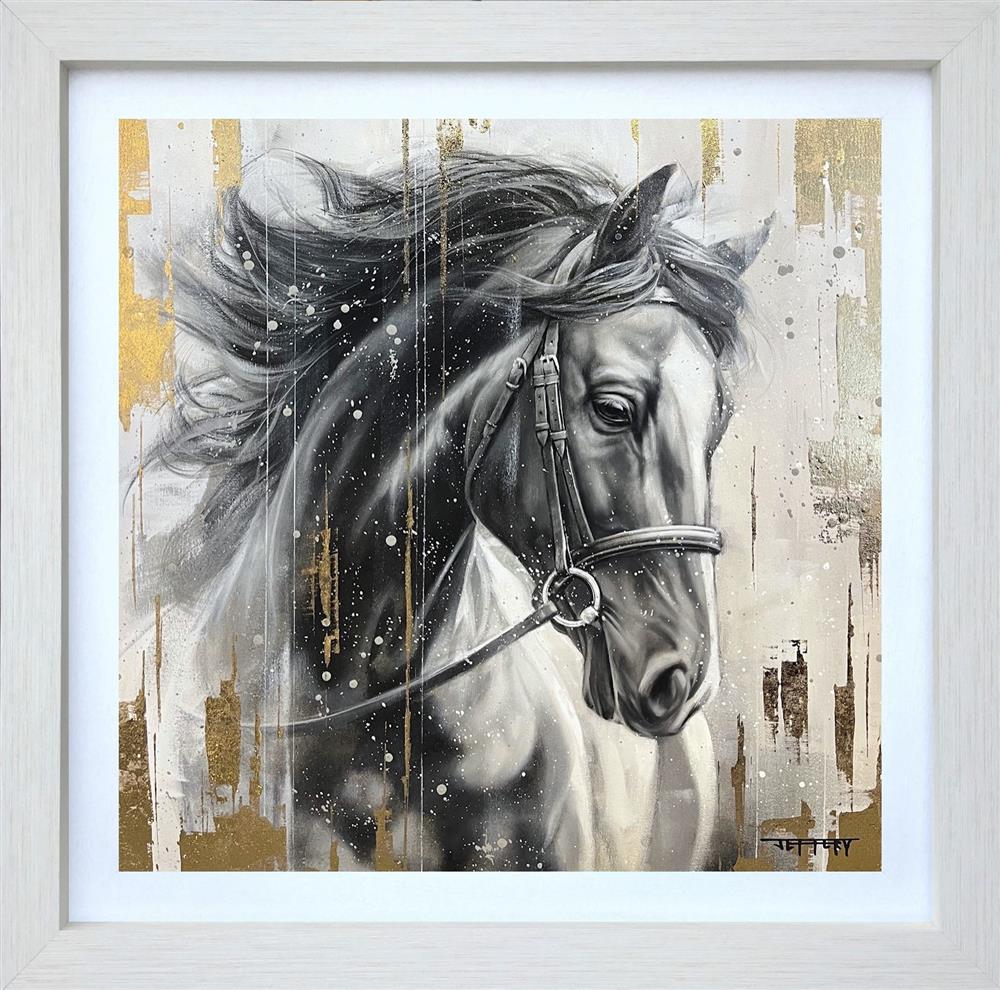 Ben Jeffery - 'Dark Knight' - Framed Original Artwork