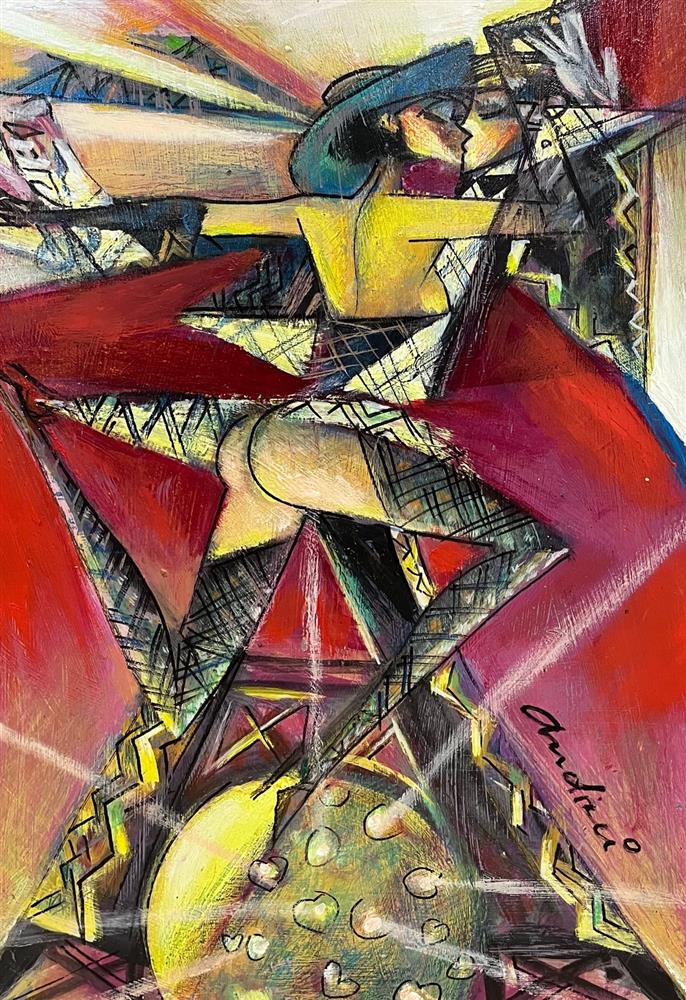 Andrei Protsouk - 'Dark Side' - Framed Original Artwork