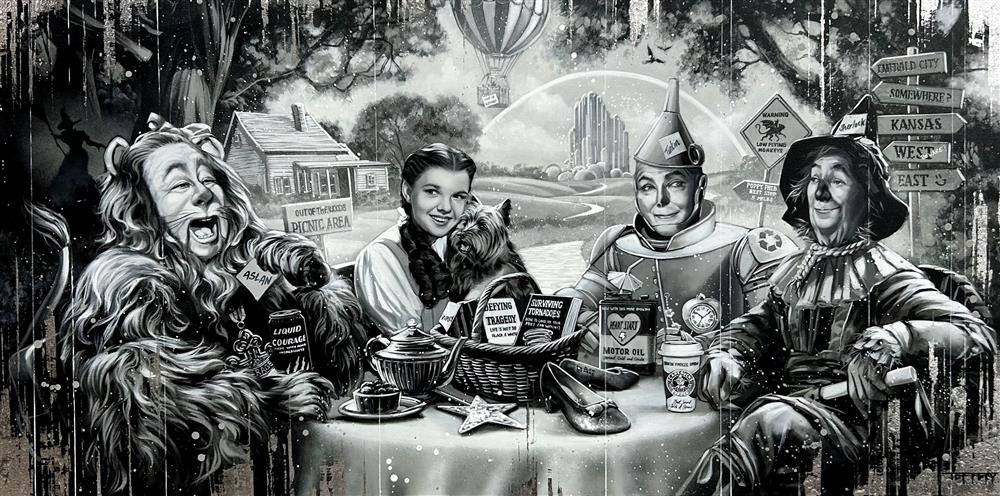 Ben Jeffery - 'Defying Tragedy' - Framed Original Artwork