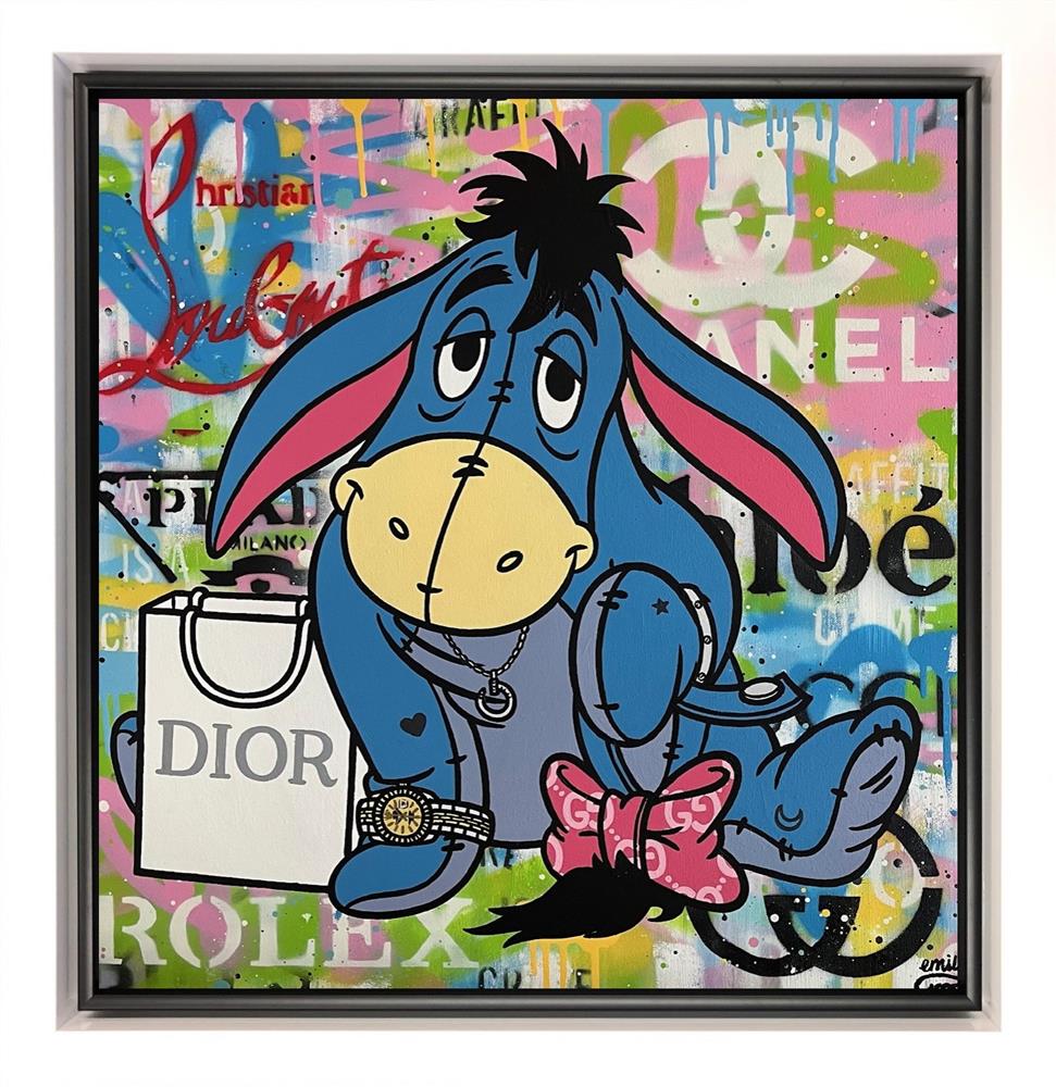 Emily Crook - 'Dior Donkey' - Framed Original Art