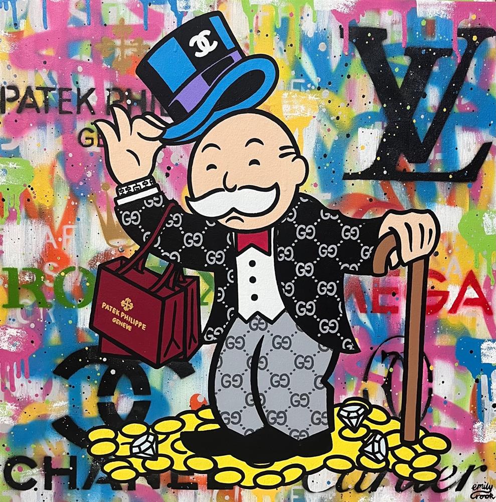 Emily Crook - 'Do Not Pass Go' - Framed Original Art