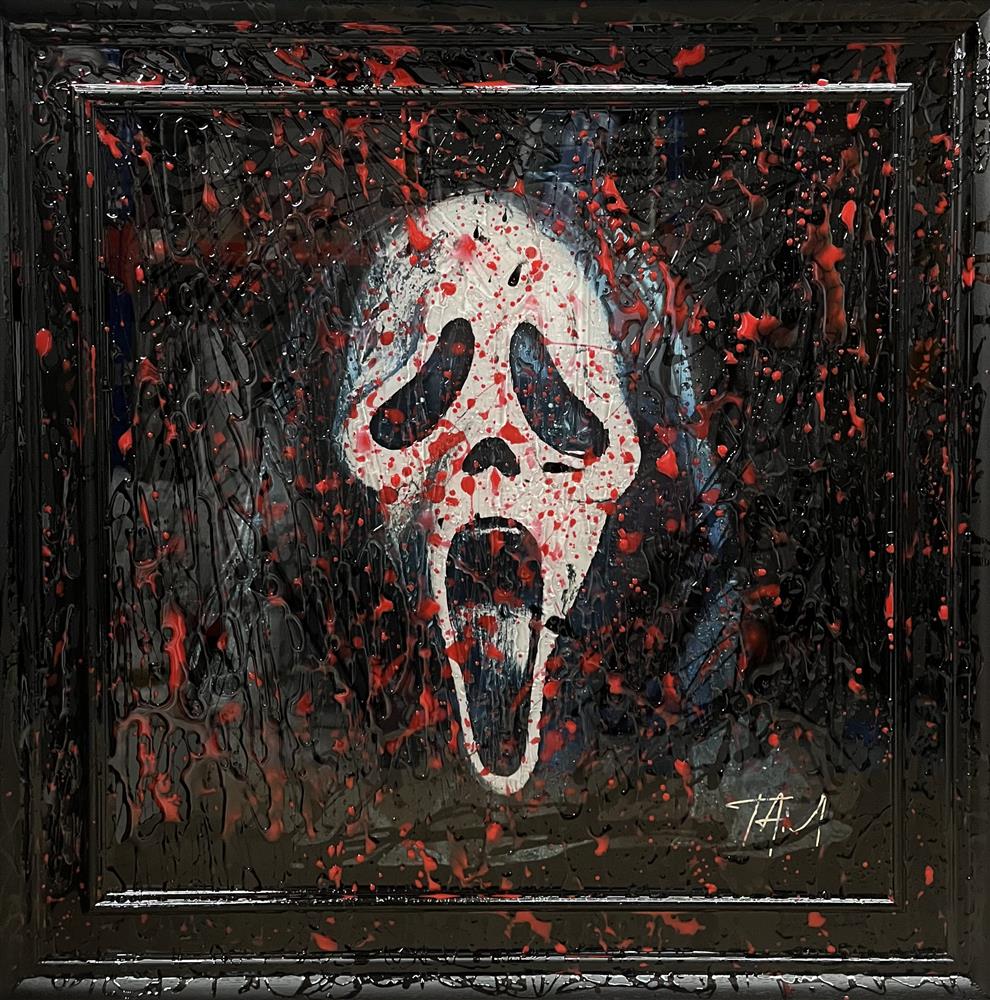 The Art Maverick - 'Do You Like Scary Movies - Deep Cast Liquid Resin Edition