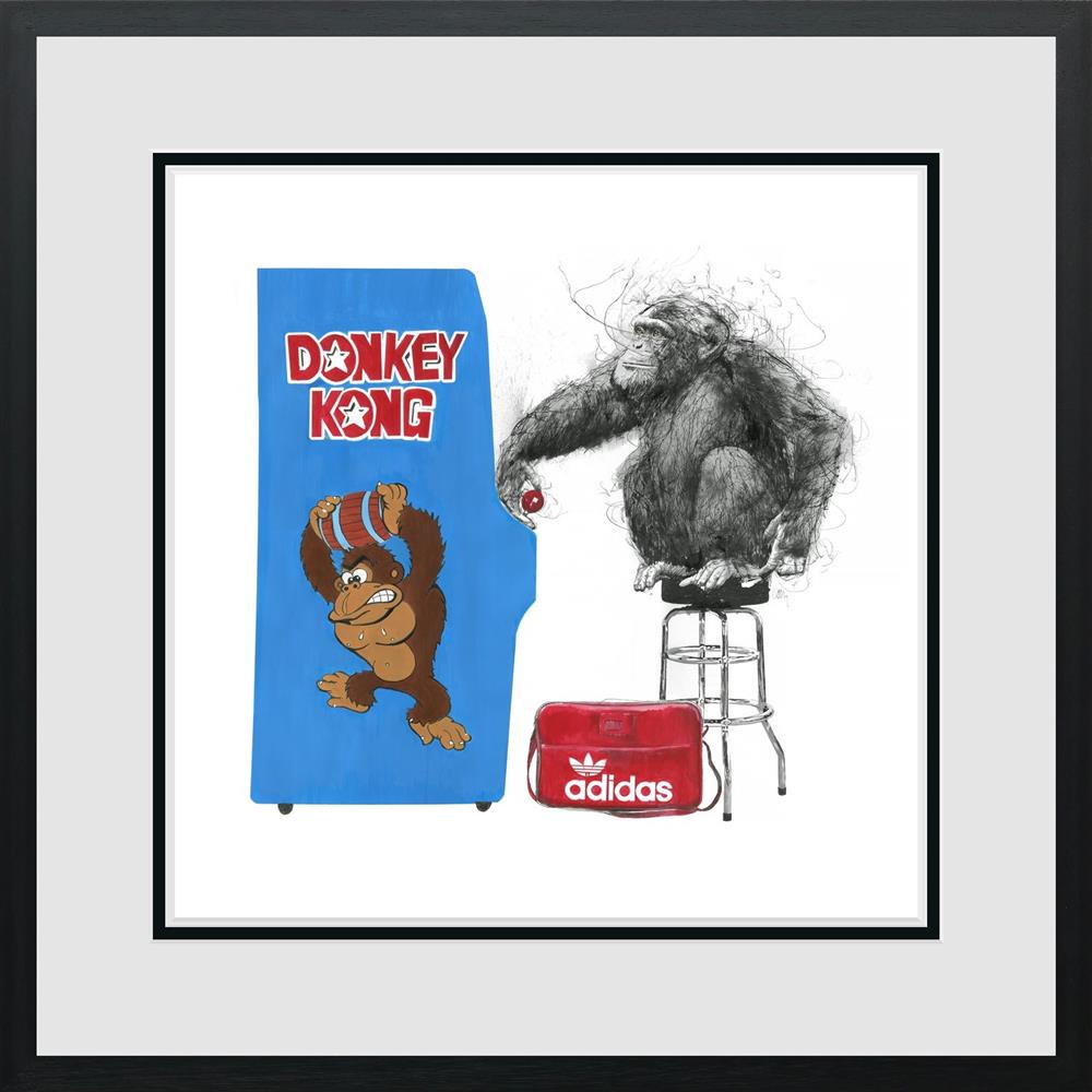 Scott Tetlow - 'Donkey Kong - Miniature' -  Framed  Limited Edition